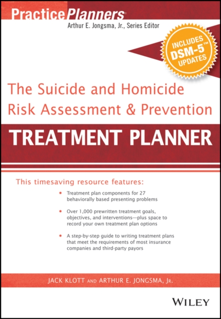 The Suicide and Homicide Risk Assessment & Prevention Treatment Planner, with D…