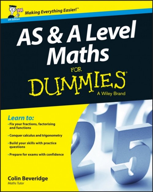 AS & A Level Maths For Dummies Beveridge Paperback John Wiley & Sons