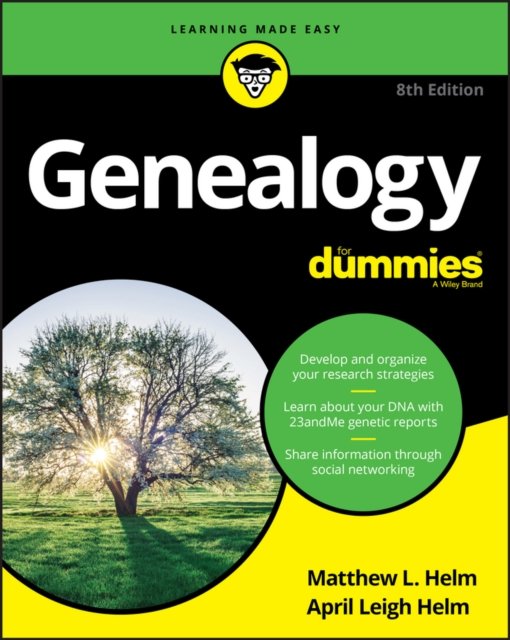 Genealogy For Dummies, 8th Edition Helm Paperback John Wiley & Sons