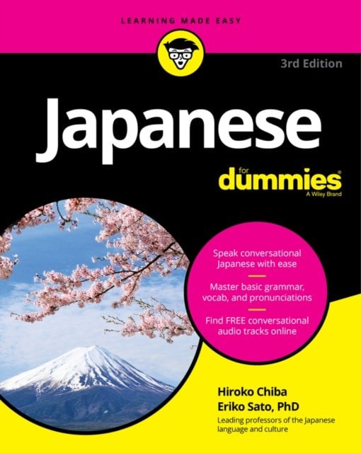 Japanese For Dummies, 3rd Edition Chiba Paperback John Wiley & Sons