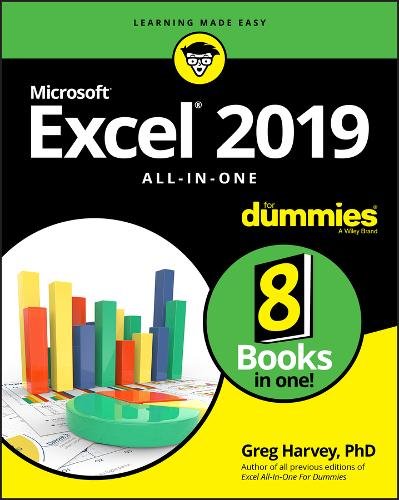 Excel 2019 All–In–One For Dummies Harvey Paperback John Wiley & Sons
