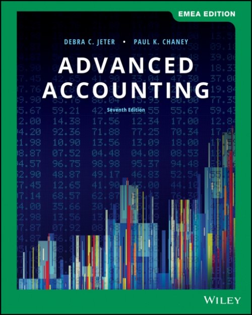 Advanced Accounting, 7e  EMEA Edition Jeter Chaney Paperback John Wiley & Sons