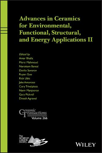 Advances in Ceramics for Environmental, Functional , Structural, and Energy App…