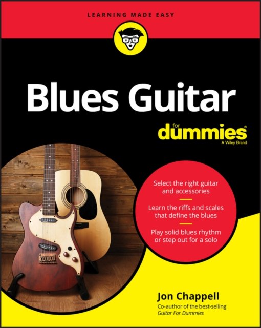 Blues Guitar For Dummies Chappell Paperback John Wiley & Sons 9781119695639