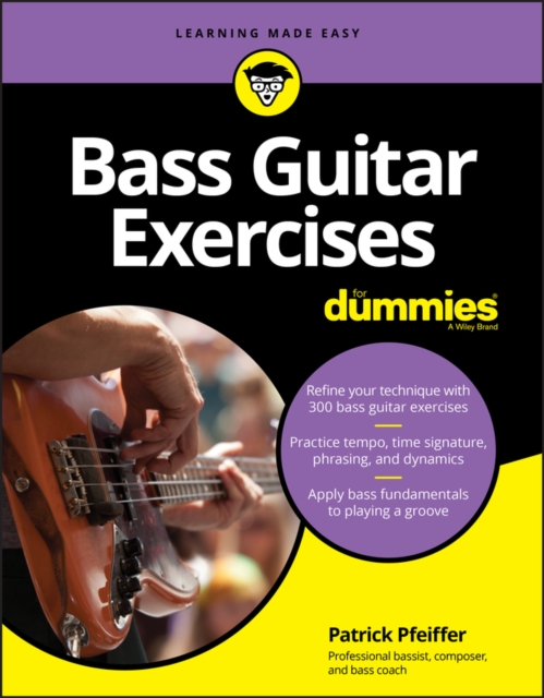 Bass Guitar Exercises For Dummies Pfeiffer Paperback John Wiley & Sons