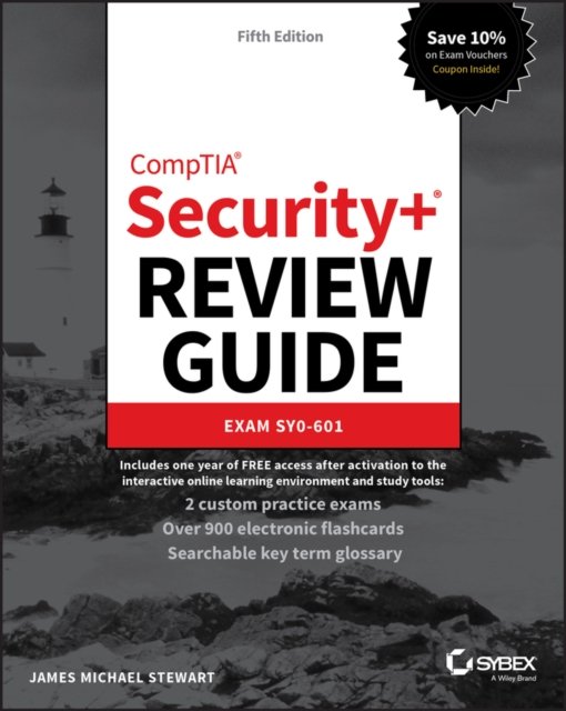 CompTIA Security+ Review Guide – Exam SY0–601 Stewart Paperback Sybex