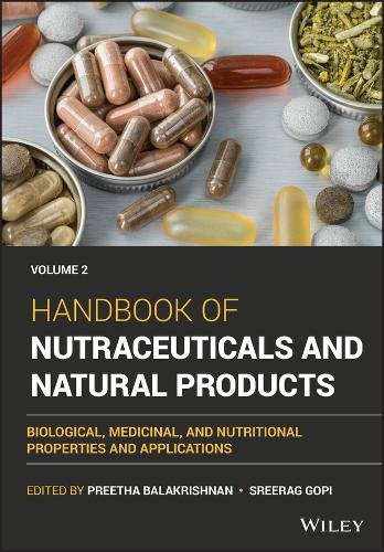 Handbook of Nutraceuticals and Natural Products Vo lume 2 Balakrishnan Hardback