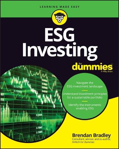 ESG Investing For Dummies Bradley Paperback John Wiley & Sons 9781119771098