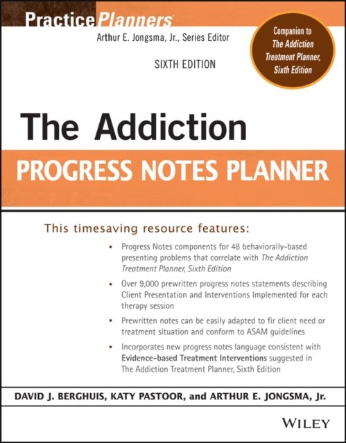 The Addiction Progress Notes Planner, Sixth Editio n Jongsma Paperback
