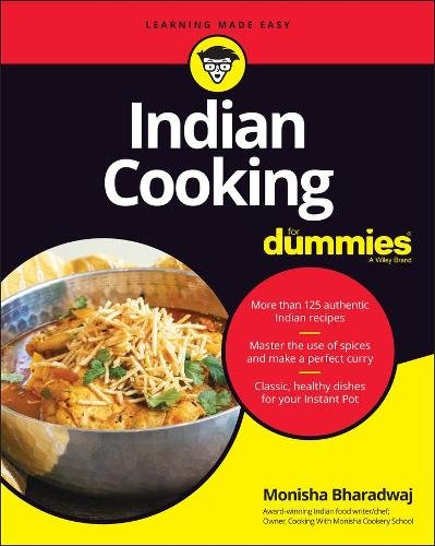 Indian Cooking For Dummies Bharadwaj Paperback John Wiley & Sons 9781119796619