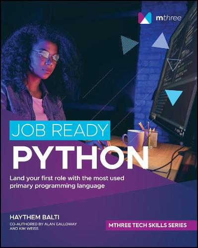 Job Ready Python Balti Paperback John Wiley & Sons 9781119817383