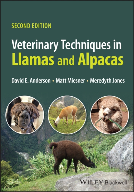 Veterinary Techniques in Llamas and Alpacas 2nd Ed ition Anderson Paperback