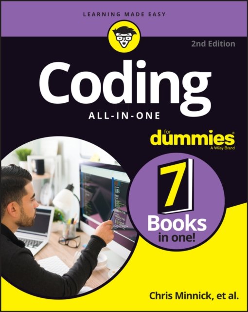 Coding All–In–One For Dummies, 2nd Edition Minnick Paperback John Wiley & Sons