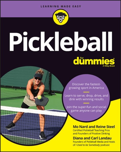 Pickleball For Dummies Nard Paperback John Wiley & Sons 9781119895138