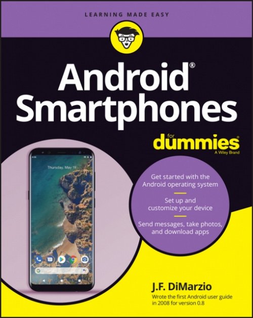 Android Smartphones For Dummies DiMarzio Paperback John Wiley & Sons