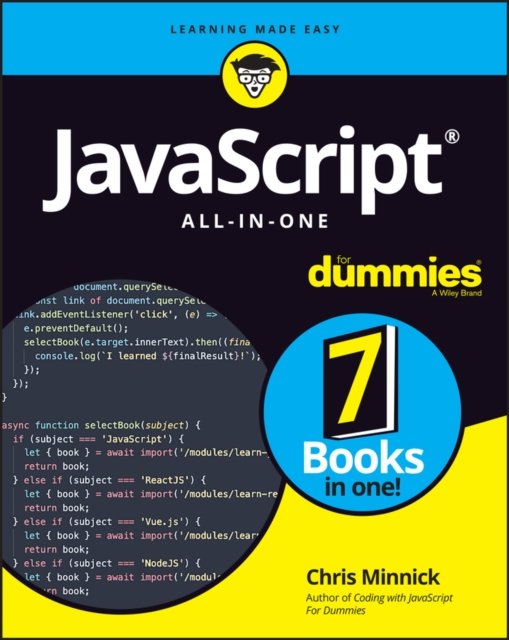 JavaScript All–in–One For Dummies Minnick Paperback John Wiley & Sons