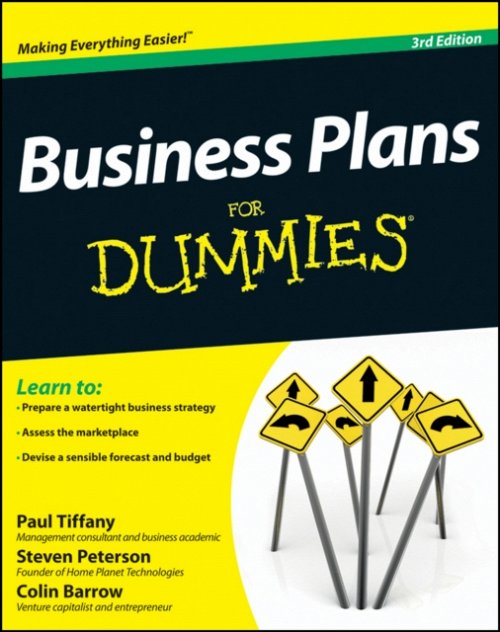 Business Plans For Dummies 3e Tiffany Paperback John Wiley & Sons 9781119941187