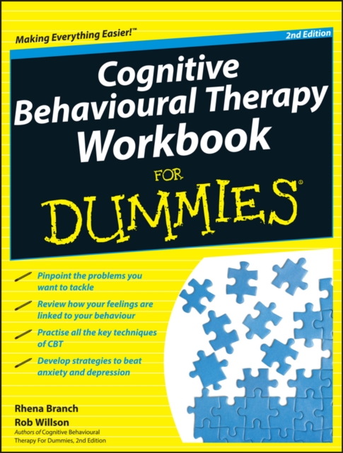 Cognitive Behavioural Therapy Workbook For Dummies  2e Branch Paperback