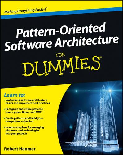 Pattern–Oriented Software Architecture For Dummies Hanmer Paperback