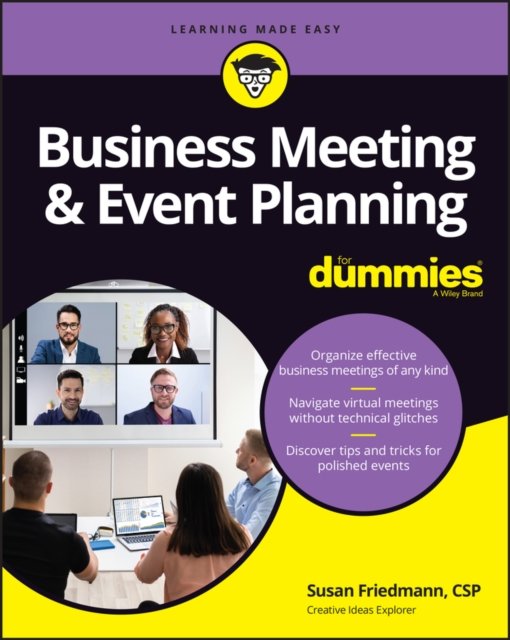 Business Meeting & Event Planning For Dummies Friedmann Paperback 9781119982814