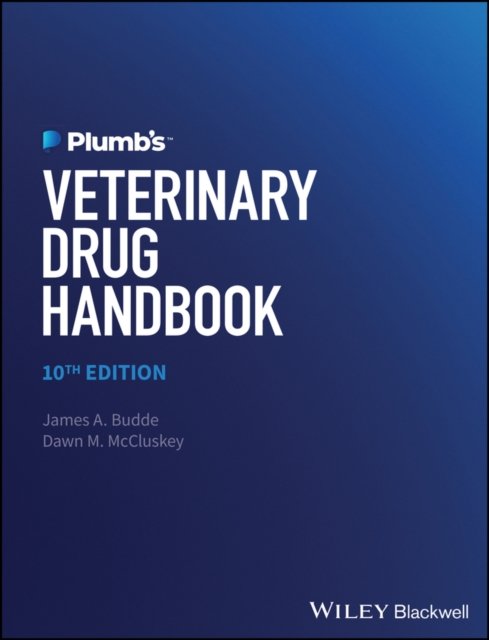 Plumb′s Veterinary Drug Handbook Budde Hardback Wiley–Blackwell 9781394172207