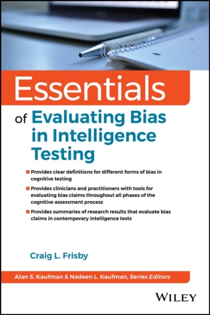 Essentials of Evaluating Test Bias in Cognitive As sessment Frisby Paperback