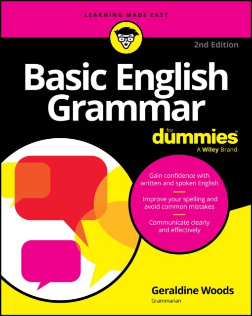 Basic English Grammar For Dummies, 2nd Edition (US A Edition) Woods Paperback