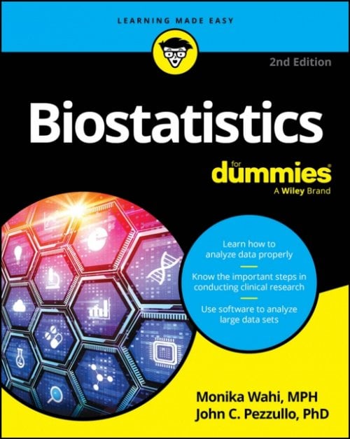 Biostatistics For Dummies, 2nd Edition Wahi Paperback John Wiley & Sons