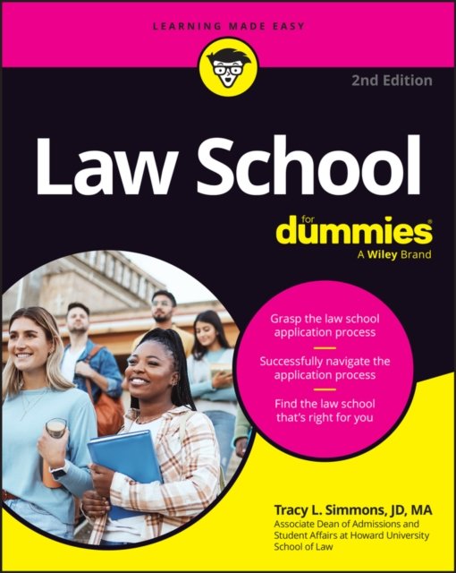 Law School For Dummies, 2nd Edition Simmons Paperback John Wiley & Sons