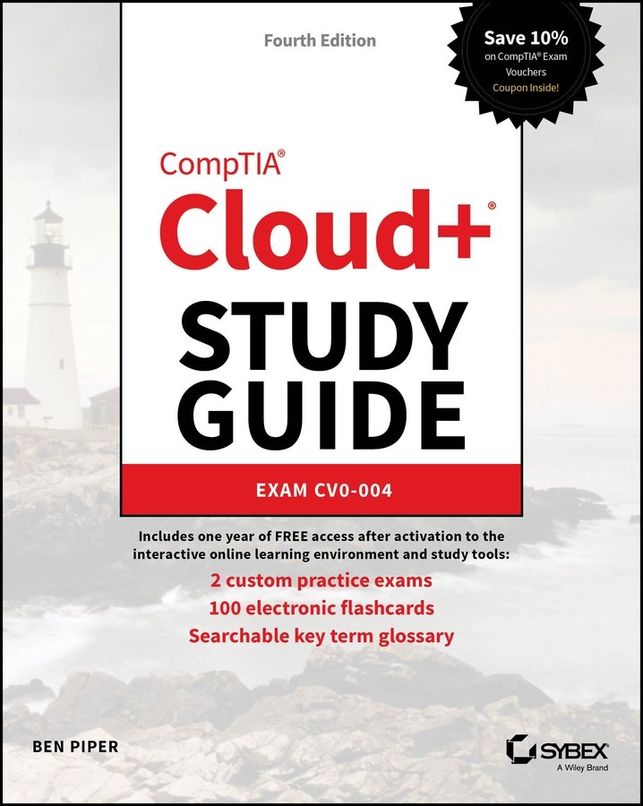 CompTIA Cloud+ Study Guide Exam CV0–004 Piper Paperback Sybex 9781394333776