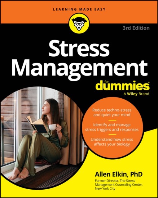 Stress Management For Dummies, 3rd Edition Elkin Paperback John Wiley & Sons