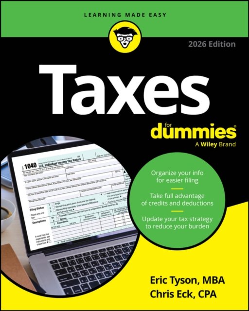 Taxes For Dummies, 2026 Edition Tyson Paperback John Wiley & Sons 9781394350513