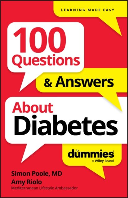 100 Questions & Answers About Diabetes For Dummies Paperback For Dummies