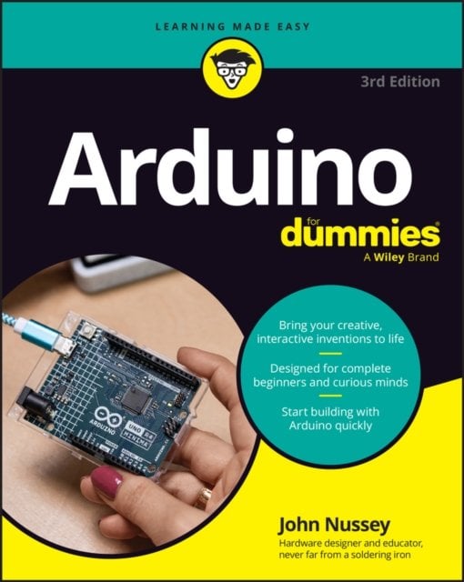 Arduino For Dummies Nussey Paperback For Dummies 9781394369591 3e