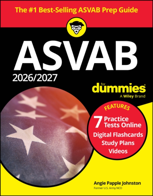 2026/2027 ASVAB For Dummies Papple Johnston Paperback For Dummies 15e