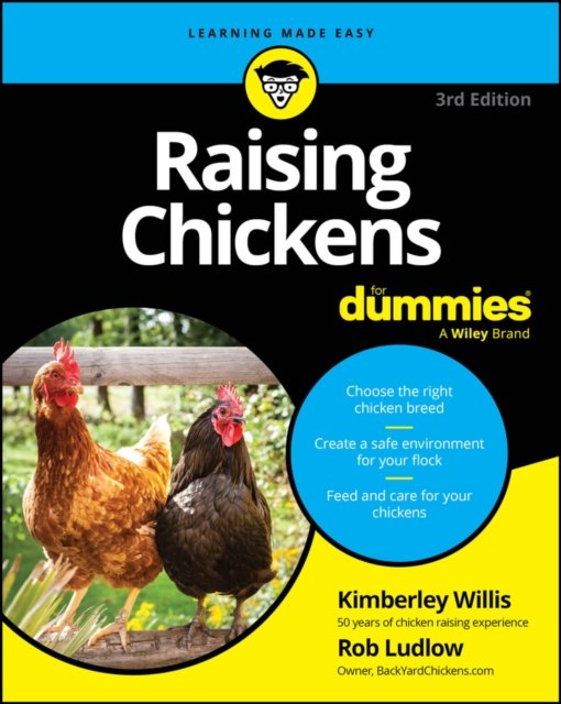 Raising Chickens For Dummies Willis Ludlow Paperback For Dummies 3e