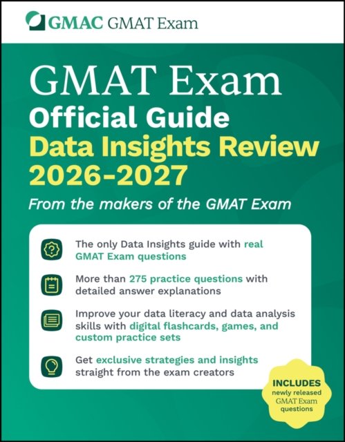 GMAT Official Guide Data Insights Review 2026 - 2027 Book + Online Question Bank