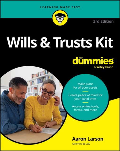Wills & Trusts Kit For Dummies Larson Paperback For Dummies 9781394416615 3e