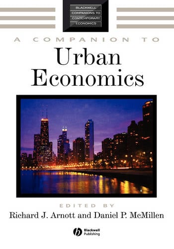 A Companion to Urban Economics Arnott Hardback Wiley–Blackwell 9781405106290