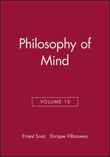 Philosophy of Mind Sosa Paperback Wiley–Blackwell 9781405108508