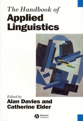 The Handbook of Applied Linguistics Davies Paperback Wiley–Blackwell