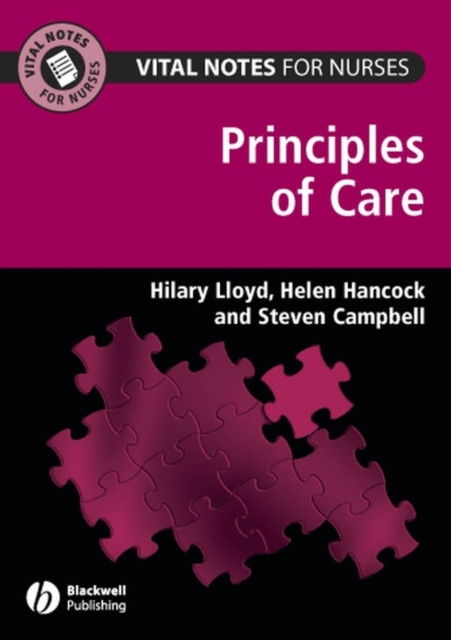 Principles of Care Lloyd Paperback Wiley–Blackwell 9781405145985