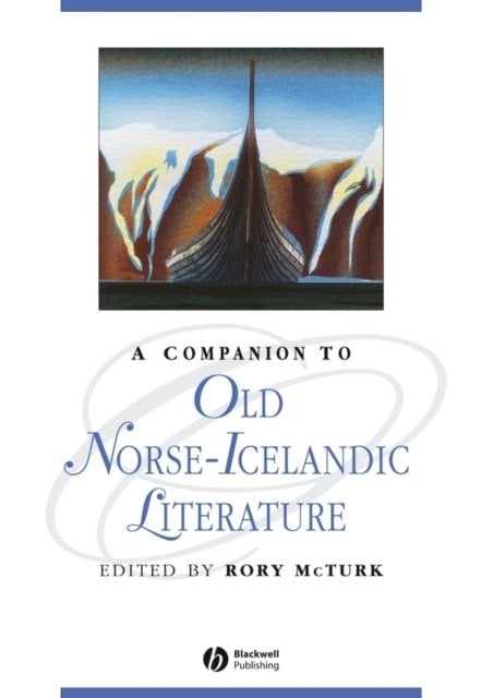 Companion to Old Norse–Icelandic Literature and Culture McTurk Paperback