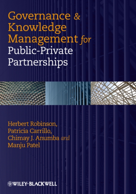 Governance & Knowledge Management for Public–Private Partnerships Robinson
