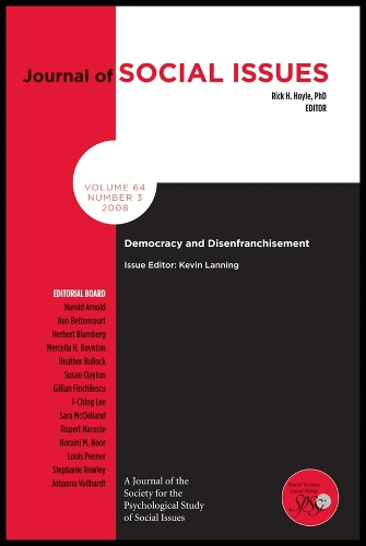 Democracy and Disenfranchisement Lanning Paperback John Wiley & Sons