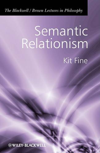 Semantic Relationism Fine Paperback Wiley–Blackwell 9781405196697