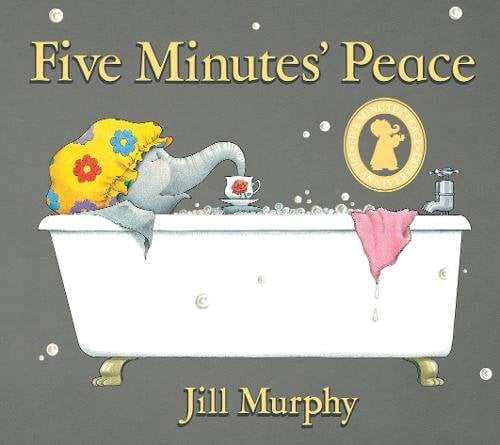 Five Minutes' Peace: Board book edition of a beloved classic and funny, heartwarming picture book story about a busy elephant mum and her children – p
