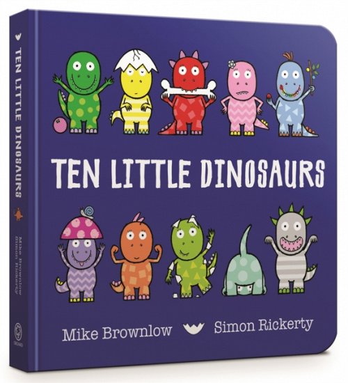 Ten Little Dinosaurs Board Book bookcover