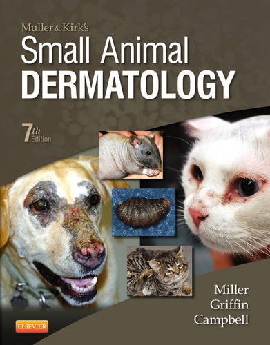 Muller and Kirk’s Small Animal Dermatology Miller Griffin Campbell Hardback 7e