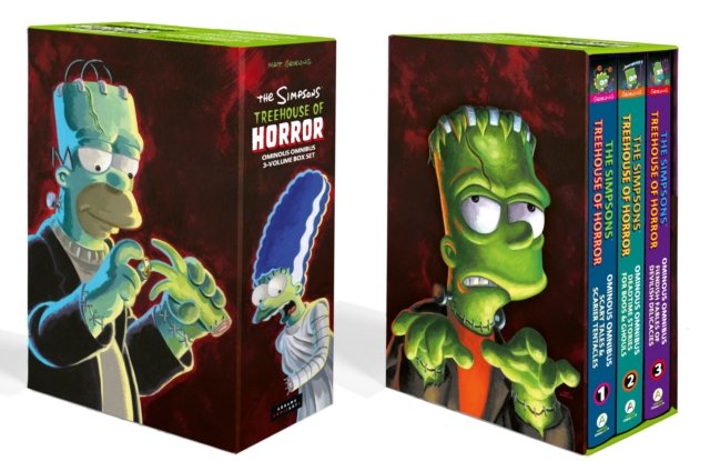 The Simpsons Treehouse of Horror Ominous Omnibus 3-Book Boxed Set: The Complete Collector’s Edition cover